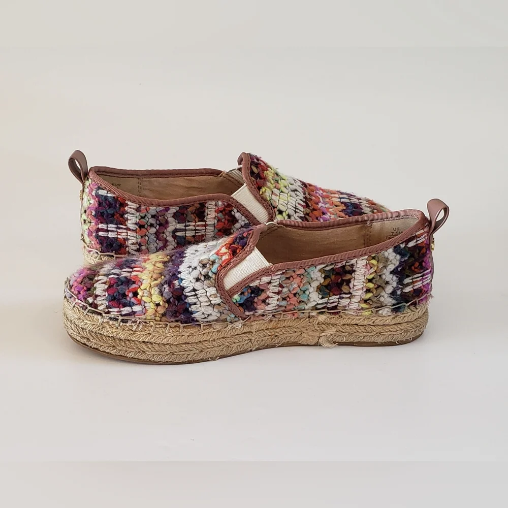 Sam Edelman Carrin Women's Multi colored Espadrille Size 7.5